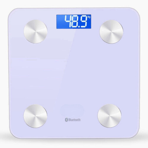 bluetooth Receiver 4.0 LCD Smart App Body Fat Scales Weight Data Analysis 1