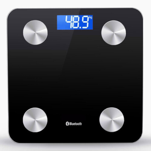 bluetooth Receiver 4.0 LCD Smart App Body Fat Scales Weight Data Analysis 2