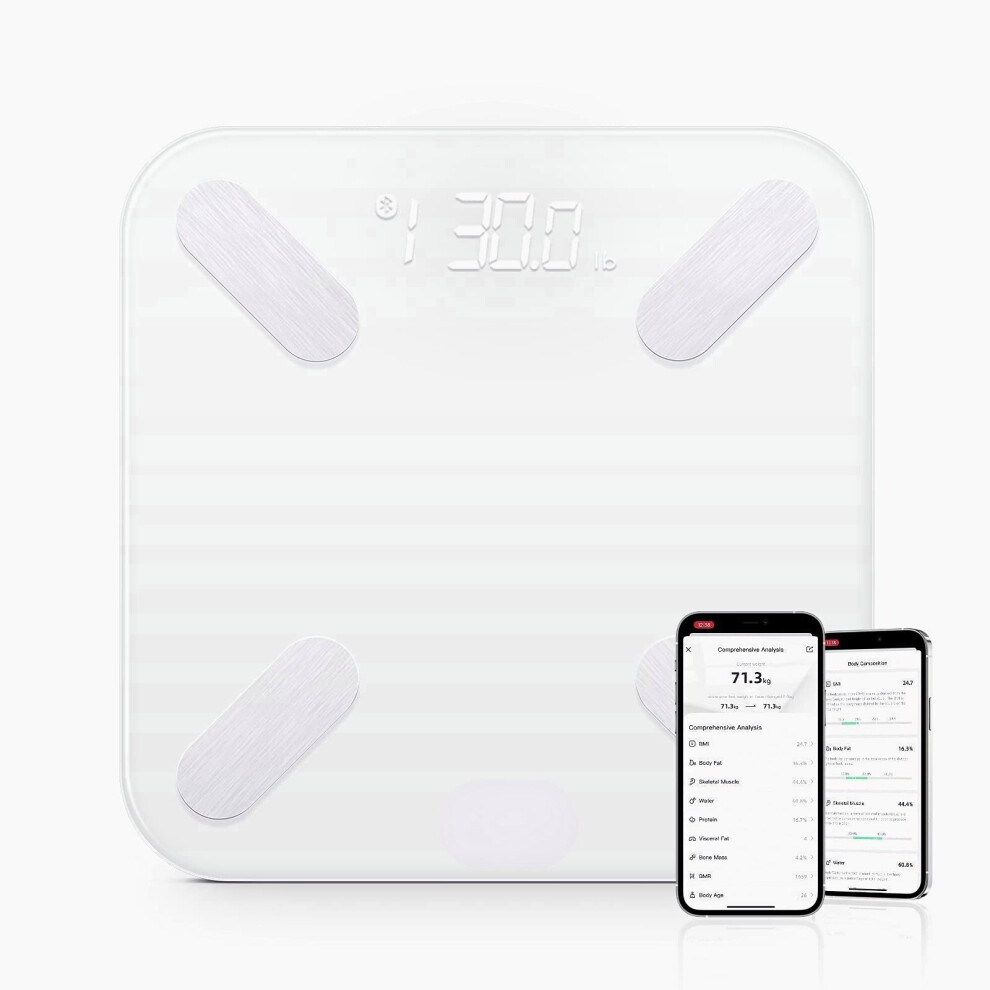 Greenzech Smart Scale For Body Weight Bt Wireless Usb Charging Bmi Bathroom Weight Digital Scale Body Health Composition Analyzer