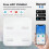 (Pink) Smart Bluetooth Body Weight Scale: BMI Analyzer, App Sync, USB Charging 6