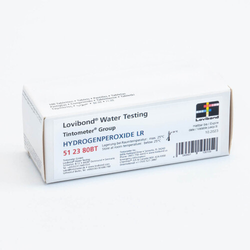 Lovibond Hydrogen Peroxide L.R.Tablets 1