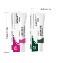 (01#Pink 02#Green) Salicylic Acid Fine Pore Cream Glycerin Gel, Day & Night Combination Moisturizer for Men and Women