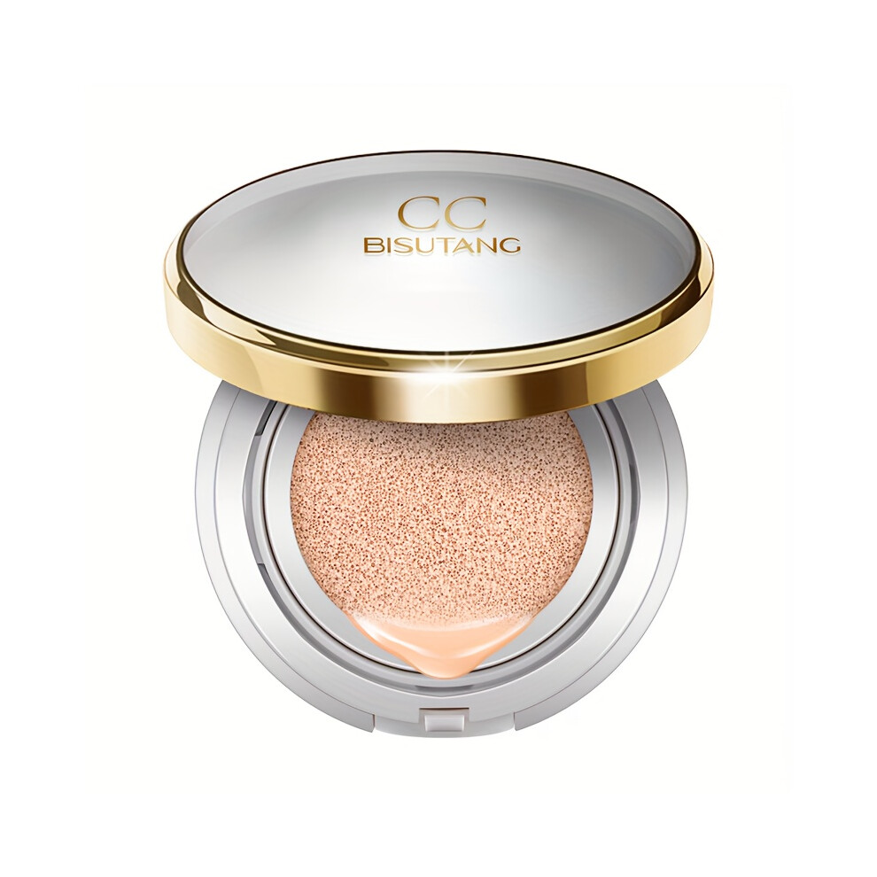 Closkye Ivory/Cream (21# Color) Long-Lasting Hydrating Snail Essence Cc - Moisturizing Concealer Air Cushion