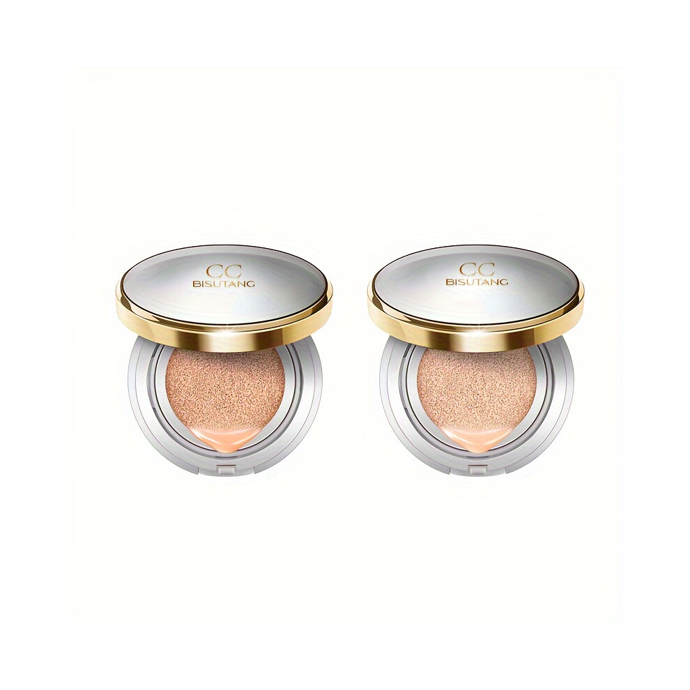 Closkye Ivory/Cream (21# 23# Natural Color) Long-Lasting Hydrating Snail Essence Cc - Moisturizing Concealer Air Cushion