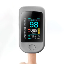 Smart Fingertip Pulse Oximeter HRV Heart-Rate Variability Meter Monitor APP Control Data Record