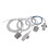 (Blood Oxygen Module) Digital Oxygen Saturation Test Module Evaluation (SPO2) Detection Board Finger Sleeve Probe Finger Clip Probe 3