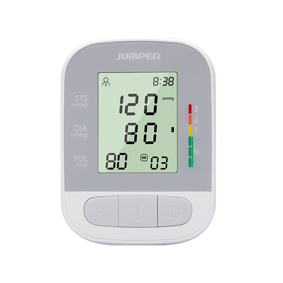 Blood Pressure Monitor LCD Digital Display One-touch Operation Blood Pressure Monitor Portable Tow Memories Blood Pressure Monitor