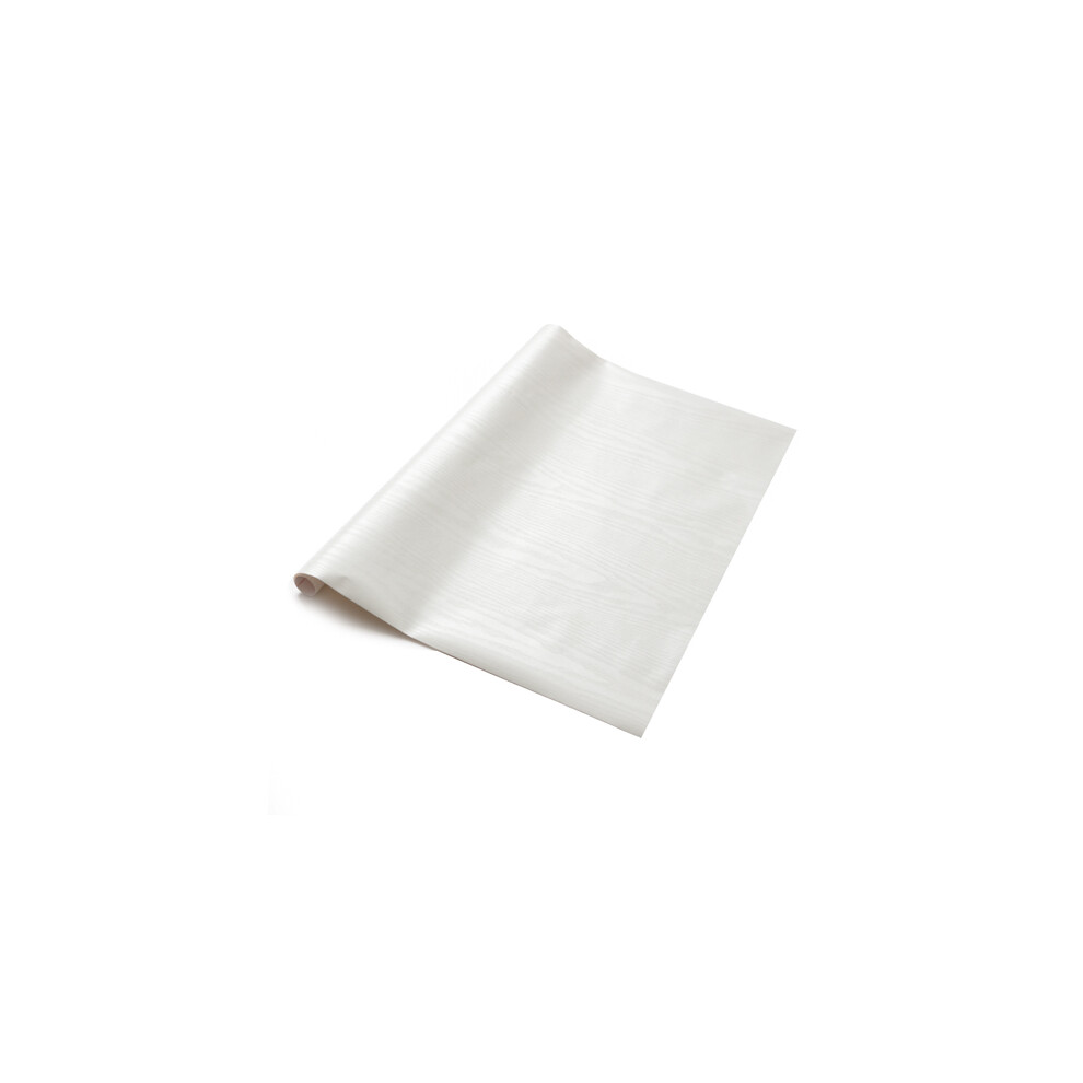 (67.5Cm, 5M) Whitewood Matt Sticky Back Plastic Vinyl Wrap Film 5060578100941
