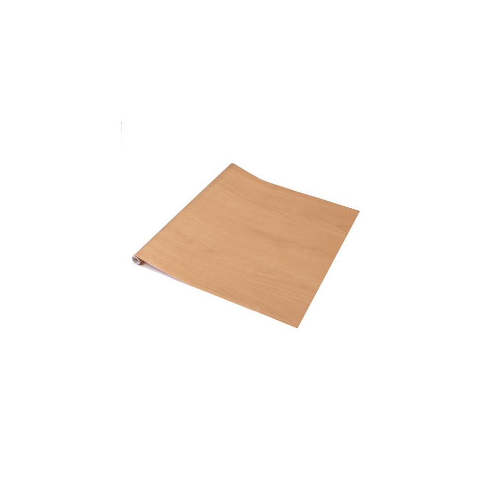 (90cm, 15m) TIROL BEECH sticky back plastic vinyl wrap film