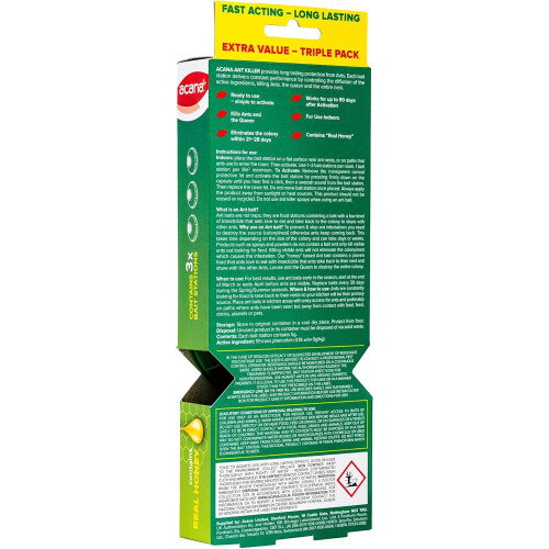 Acana Acana Ant Killer Bait Stations For Indoor Use - 3 Pack 2