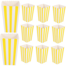 12 stücke Boxen Popcorn Box Popcorn Container Popcorn Leckerli Boxen Film Nacht Liefert Popcorn Lagerung Boxen