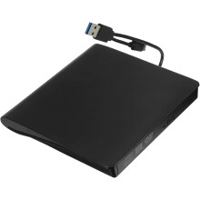 Externes CD-DVD-Laufwerk 2 in 1 USB Typ-C DVD-Brenner Optisches Laufwerk Externes Laufwerk Externer DVD-Player Schnelle Dateninstallation