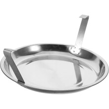 Kommerzielles Ascheentfernungswerkzeug für den Grill, verstellbare Schale, Stahlpfanne, feuerfest, einfache Grillreinigung im Freien