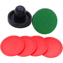 76mm Air Hockey Drücker Pucks Set Tisch Hockey Eishockey Teil Zubehör Spiele für Erwachsene
