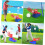 1 Set Baseball Sport Spiele Kunststoff 6