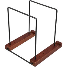 Schallplattenständer Vinyl Organizer Schallplatten-Displayrahmen CD-Organizer CD-Halter Schublade Desktop-Zeitschriftenständer Holz