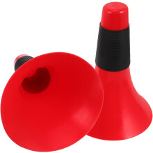 Fußball-Trainingshütchen, 2er-Pack, wetterfeste Hütchen für Übungen, sicher für Fußball- und Basketball-Agility-Training