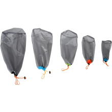 Individuelle Reisetasche für den Außenbereich, Kompressionssack mit Kordelzug und Netzgewebe zum Wandern
