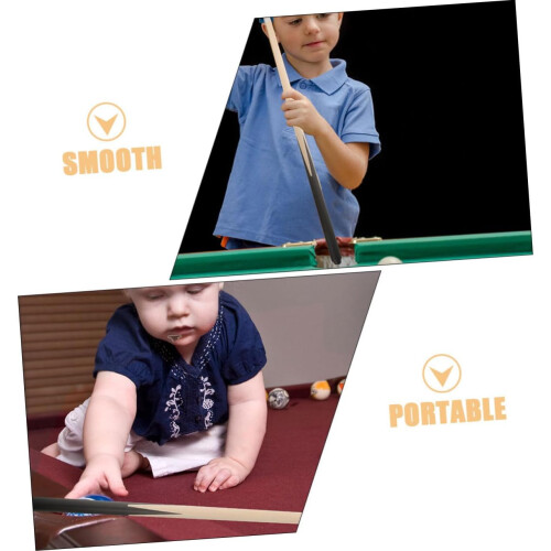 3 stücke Mini Pool Queue Kurze Billard Queue Shorty Cues Pool Queues für Mini Pool Stick Billard Queue Sticks Pool Stick 2
