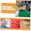 5-teiliges Pool-Queue-Set für Jungen und Mädchen, kurze Billard-Queue-Sticks, Mini-Queue-Billard-Set, Holzkonstruktion, tragbare Pool-Queue-Sticks 3