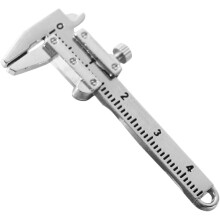 Miniatur Messschieber Puppenhaus Werkzeug Metall Mini DIY Lineal Puppenhaus Miniatur Zubehör Dekorative