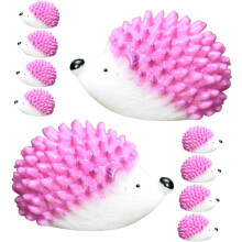 10 stücke Hedgehog Miniatur Figuren Nette Harz Hedgehog Miniatur Hedgehog Figuren Ornamente