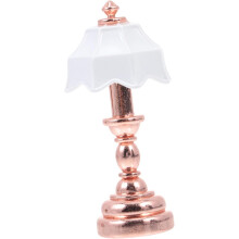 Eisen Mini Nachttisch Licht Mini Zarte Nachttisch Lampe Ornament für Nachttisch Licht Schmuck Mini Haus Dekor