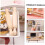 6 stücke Mini Holz Rolling Pin Rolling Pin Mini Haus Dekoration Tiny Roller Pasta Roller 6
