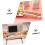 6 stücke Mini Holz Rolling Pin Rolling Pin Mini Haus Dekoration Tiny Roller Pasta Roller 3