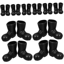 Weihnachts-Themed Mini Santa Stiefel für Weihnachtsbaum Ornamente Weihnachten Figur 20 stücke Santa Stiefel Modell