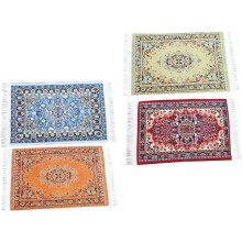 4 stücke Mini Wohnzimmer Teppich Puppe Haus Teppich Orientalischen Stil Vintage Teppich Matte