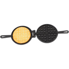 1 Set von Mini Waffel Form Mit Waffel Prop Simulation Mini Waffel Form Puppe Haus Küche Layout Prop