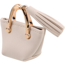Elegante Miniatur-Handtasche für Puppen, zum Öffnen, für Dekoration, Miniatur-Puppenzubehör, Tasche