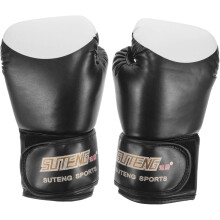 Handschuhe für Herren, Trainings-Boxhandschuhe, Stoßdämpfung, tragbare Sparringshandschuhe