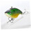 Simulation Angelköder Set Mini Fisch Köder 8 Stück schwimmende Köder für Bass Forelle Walleye Minnow Köder 3