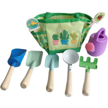 Gartenwerkzeug-Set für Kinder, simuliertes Gartenspielzeug für Jungen und Mädchen, Pflanzwerkzeug für Kleinkinder, pädagogisches Lernspielzeug