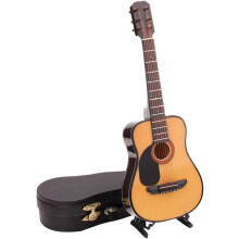 13cm Miniatur Gitarre Modell Gitarre für Anfänger Gitarre Prop Dekorative Gitarre Freunde