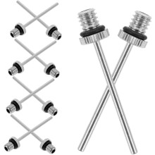 Sport-Inflationsnadel-Set, 30-teiliges Metallnadel-Set für Basketball-Fußball-Pumpenzubehör