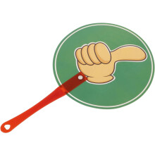 Handheld-Stoppschild-Edutainment-Tool für den Unterricht Interaktive Abstimmungsantwort-Tools für Schüler