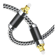 5 m Kabel Glasfaserkabel Optisches Audiokabel Digitales optisches Audiokabel für Verstärker, DVD-Lautsprecher