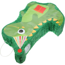 Dinosaurier-Piñata aus Papier für Jungen und Mädchen, Party, 3D-Form, Süßigkeitenhalter, Spielzeug, Verzierungen für Geburtstagsfeiern