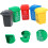 5 stücke Müll Sortierung Bin Retro Container Emaille Becken Ramen Schüssel 8