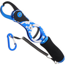 Fischlippengreiferzange, Greifer, Fischgreiferwerkzeug mit Lanyard, Angelgreifer, Fischfanghalter zum Kajakfischen