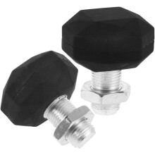 Einstellbare Zehenstopper aus Gummi für Quad-Rollschuhe Skating-Bremsen Doppelreihige Roller-Geschwindigkeitskontrolle