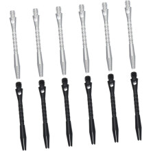 Zubehör-Set: 12-teiliges Ersatz-Schäfte aus Aluminiumlegierung für das Dart-Training