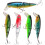 Bass Angelköder Set 5 Stück Köder Köder Robuste Simulation Köder für Outdoor Angeln 1