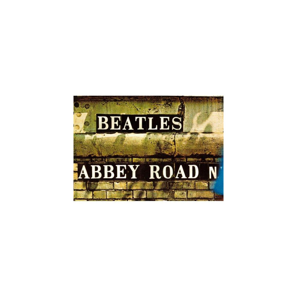 The Beatles Abbey Road Postcard