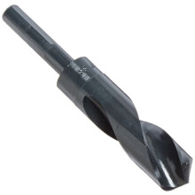 Drill America 25.00mm Reduced Shank High Speed Steel Drill Bit with 1/2"""" Shank  DWDRSD Series