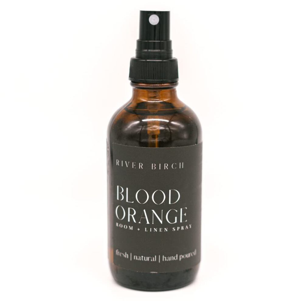 River Birch Blood Orange Linen and Room Spray  Home Fragrance  4 oz Glass Amber Bottle  Luxury Signature Scent  Handmade in-image-OPC-PFSBNVV-NEW