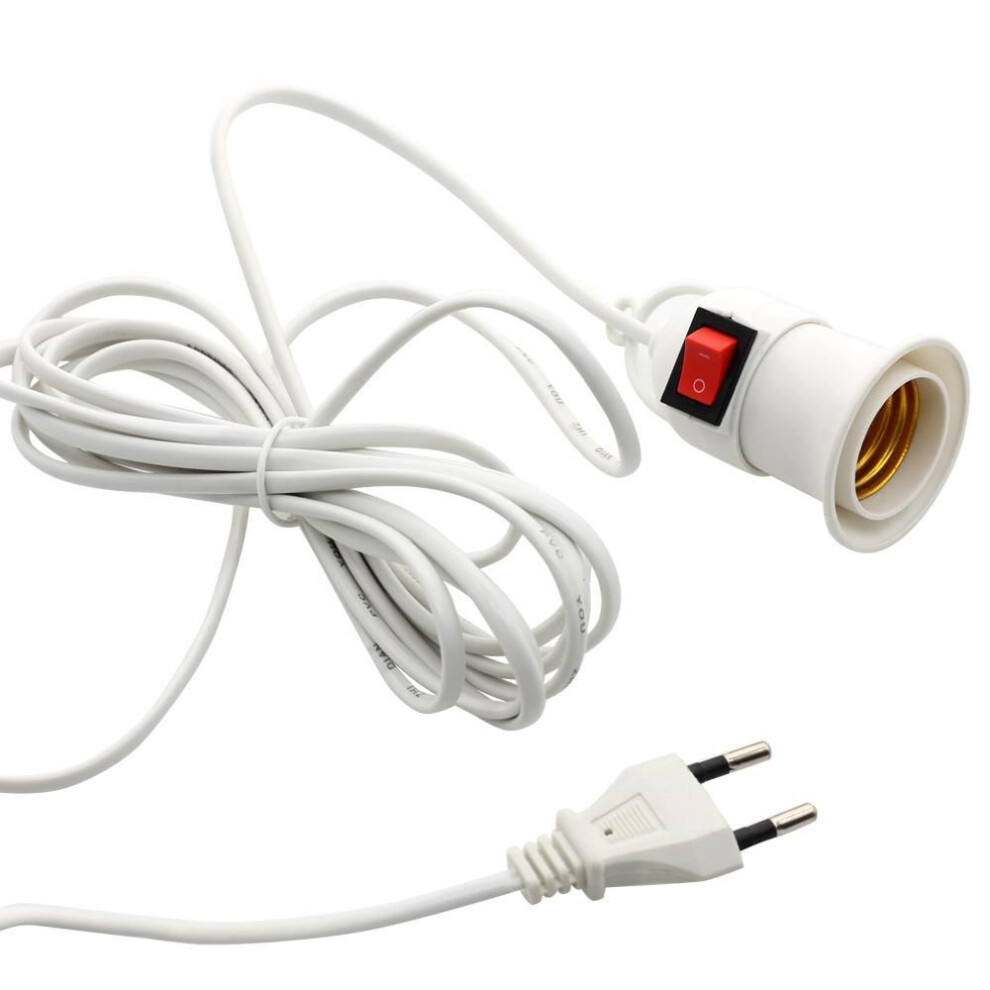 switch 13FT extension cord Converter Fixture Lamp Plug Holder Lamp Bases Light socket Lamp Adapter